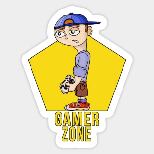 Gamer Zone Sticker